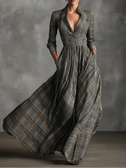 Eva ║ Vestido largo contemporáneo