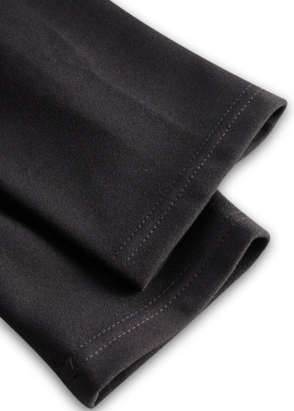 Naomi | Vestido negro refinado con cinturón