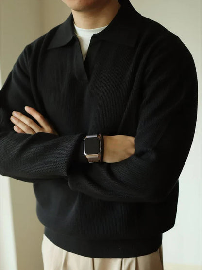 Javier | Suéter de punto casual