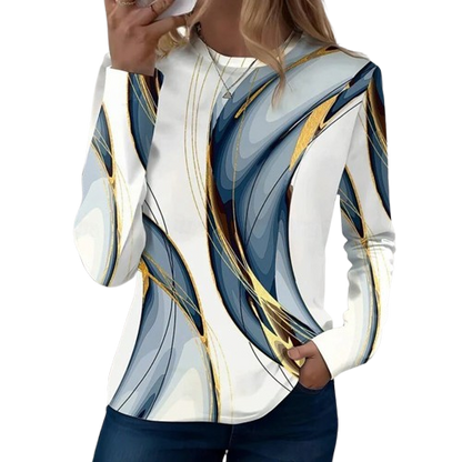 Silvia | Camiseta artística de estilo vintage