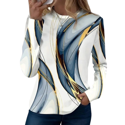 Silvia | Camiseta artística de estilo vintage